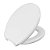 Assento Sanitário Oval Universal Almofadado Astra - Branco - Imagem 1