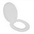 Assento Sanitário Almofadado em Polipropileno Astra Slim - Branco - Imagem 1