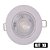 Kit 10 Spot LED 7W Embutir Redondo Branco Frio - Imagem 1
