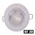 Kit 20 Spot LED 7W Embutir Redondo Branco Frio - Imagem 1