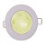Kit 2 Spot LED 5W Embutir Redondo Branco Quente - Imagem 2