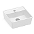Cuba de Apoio com Mesa Roca Optica 35 x 35 cm CQ35 - Branco Fosco - Imagem 2