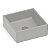Cuba de Apoio Quadrada Roca Optica 35x35cm PQ35 - Cinza Claro - Imagem 1