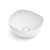 Cuba Redonda de Apoio Roca Ruy Ohtake 37,5x37,5cm - Branco Fosco - Imagem 1