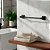 Porta Toalha Rosto Omega Premium Preto Fosco - Imagem 2