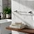 Porta Toalha Rosto Omega Premium Cromado - Imagem 2