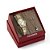 Relógio Feminino Mondaine Dourado Pequeno 32607LPMKDE1K1 + Colar e Brincos - Imagem 8