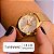 Relógio Feminino Champion Analógico Dourado Pequeno CF24117H + Colar e Brincos - Imagem 2