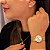 Relógio Feminino Mondaine Dourado Pequeno 32608LPMKDE1K4 + Colar e Brincos - Imagem 5