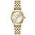 Relógio Feminino Mondaine Dourado Pequeno 32608LPMKDE1K4 + Colar e Brincos - Imagem 7
