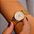 Relógio Feminino Champion Texturizado Mini Dourado CF24091H + Colar e Brincos - Imagem 4