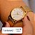 Relógio Feminino Champion Texturizado Mini Dourado CF24091H + Colar e Brincos - Imagem 2