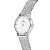 Relógio Feminino Champion Texturizado Mini Prata CF24091Q + Colar e Brincos - Imagem 8