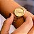 Relógio Feminino Mondaine Pequeno Dourado 32611LPMKDE1K2 + Colar e Brincos - Imagem 4