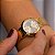 Relógio de Pulso Feminino Pequeno Condor Dourado COPC21JFG/K4D Colar e Brincos - Imagem 4