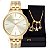 Relógio Feminino Mondaine Minimalista Dourado 32479LPMVDE1 Pulseira Berloques - Imagem 1