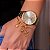 Relógio Feminino Mondaine Minimalista Dourado 32479LPMVDE1 Pulseira Berloques - Imagem 4