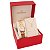 Relógio de Pulso Feminino Champion Dourado Mini CF24000W + Colar e Brincos - Imagem 10