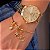 Relógio de Pulso Feminino Mondaine Dourado Facetado A Prova D'Água 53750LPMVDE1K4 + Pulseira Berloques - Imagem 4