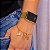 Relógio Feminino Champion Digital Quadrado Dourado CH40083V + Pulseira Berloques - Imagem 6
