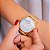 Relógio Feminino Champion Digital Dourado Espelhado Pulseira Mesh CH40179B Colar e Brincos - Imagem 4