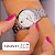 Relógio de Pulso Feminino Mondaine Prata 32795L0MKNE2K1 Colar e Brincos - Imagem 2