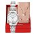 Relógio de Pulso Feminino Mondaine Prata 32795L0MKNE2K1 Colar e Brincos - Imagem 1