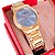 Relógio Feminino Mondaine Dourado Casual Analógico 53676LPMVDE2 Mulher Colar e Brincos - Imagem 7