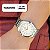 Relógio Feminino Champion Prata Analógico CN29410B + Bolsa Clutch - Imagem 2