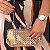 Relógio Feminino Champion Prata Analógico CN29410B + Bolsa Clutch - Imagem 8