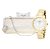 Relógio Feminino Champion Dourado Analógico CN25118G + Bolsa Clutch - Imagem 1