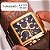 Relógio Masculino Technos Ts Digitech Anadigi Dourado BJ3940AA/1P - Imagem 2