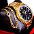 Relógio Masculino Technos Performance Racer Dourado 2115NBA/1D - Imagem 9