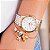 Relógio Feminino Champion Bicolor Analógico CN29409S Pulseira Berloques - Imagem 5