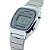 Relógio de Pulso Feminino Digital Vintage Prata Mini LA670WA-7DF - Imagem 5