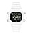 Relógio Masculino Digital Esportivo Champion YoT Branco CP40181Q Prova D'Água - Imagem 5