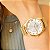 Relógio Feminino Champion Analógico Dourado Mesh CN25814E Kit Colar e Brincos - Imagem 4