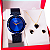 Relógio Feminino Champion Analógico Pulseira Mesh CN20864K Kit Colar e Brincos - Imagem 1