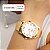 Relógio Feminino Champion Analógico Dourado CN29098W + Kit de Brincos e Colar - Imagem 2