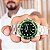 Relógio Champion Masculino Analógico Prata Verde CA31266G - Imagem 7