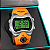 Relógio Masculino Mormaii Esportivo Prova D'Água Digital Bússola Laranja MO1324AB/1L - Imagem 6