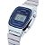 Relógio de Pulso Casio Feminino Vintage Prata Mini LA670WA-2DF - Imagem 9