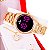 Relógio de Pulso Champion Feminino Digital Dourado CH48019H Colar e Brincos - Imagem 8