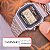 Relógio de Pulso Unissex Prata Casio Vintage Digital A159WA-N1DF - Imagem 2