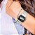 Relógio de Pulso Unissex Prata Casio Vintage Digital A159WA-N1DF - Imagem 8