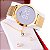 Relógio Feminino Champion Digital Espelhado Pulseira Mesh CH40106B Colar e brincos - Imagem 6