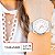 Relógio Feminino Champion Analógico Prata CN29409N Kit Colar Brincos - Imagem 2