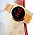 Relógio Champion Feminino Dourado Digital Led Vermelho CH40106H Kit Colar e Brincos - Imagem 6