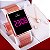 Relógio Feminino Champion Digital Quadrado Rosé CH40080H Led Rosa Colar e Brincos - Imagem 8