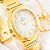Kit Relógio Feminino Champion Analógico Dourado Prova D'agua + Pulseira Berloques - Imagem 7